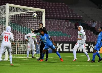 تساوی تیم ملی فوتبال زنان ایران در اولین گام جام ملت های آسیا